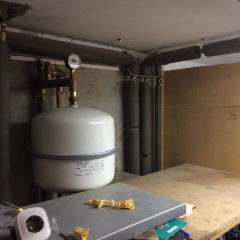 Altes Kombigerät abgebaut