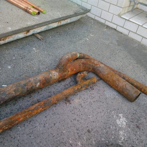 Rohrbruch Fernwärme