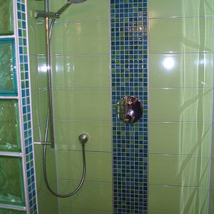 Badsanierung Dusche Nachher-Bild