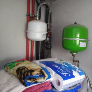 Austausch des alten W&auml;rmeerzeuger