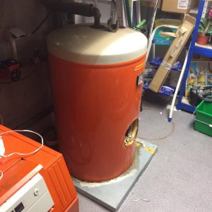 Altes Kombiger&auml;t abgebaut