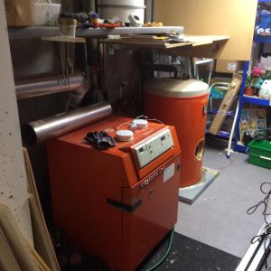 Altes Kombiger&auml;t abgebaut