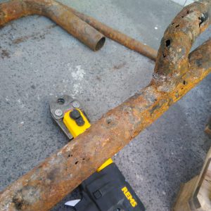 Rohrbruch Fernw&auml;rme